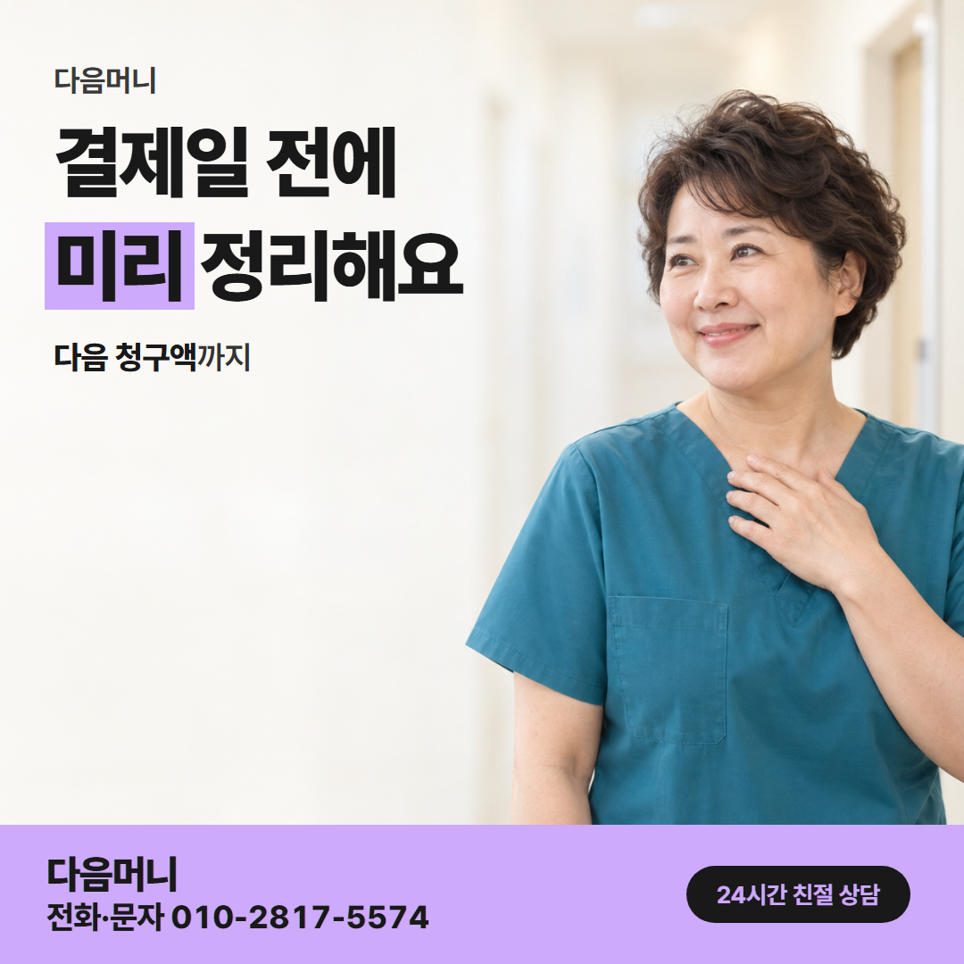 다음머니 신용카드깡 수수료 이용 사례 안내